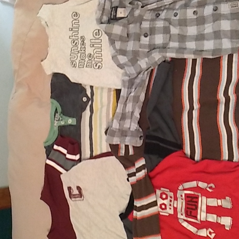 6 size 3T little boy shirt bundle